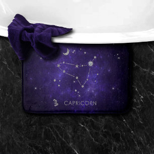 Zodiac Lila Capricorn Astrology Horoscope Badrumsmatta