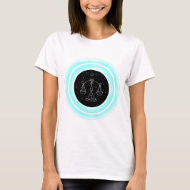Zodiac Luft Inslag Libra T Shirt
