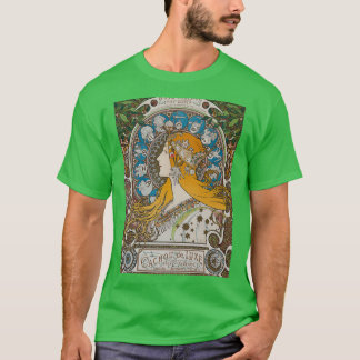 Zodiac Mucha 1896 T Shirt