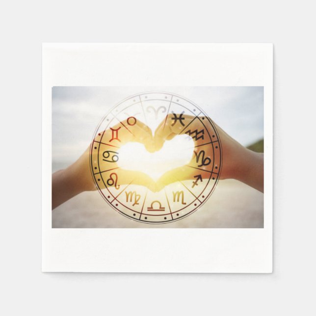 Zodiac Napkins Pappersservett (Framsidan)