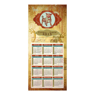 ZODIAC Oxen - Rackcard / Vykort / Kalender Reklamkort