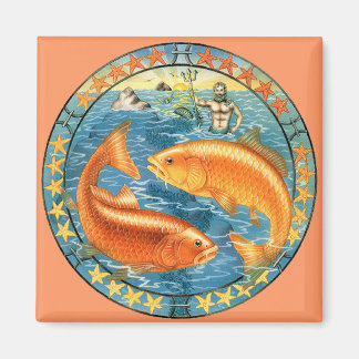 Zodiac Pisces - Anpassa den! Magnet