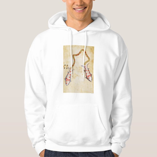 Zodiac: Pisces C1350 Sweatshirt Med Luva (Framsida)