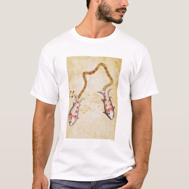 Zodiac: Pisces C1350 T Shirt (Framsida)