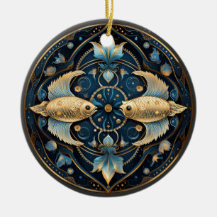Zodiac Pisces Personlig Astrology Ornament