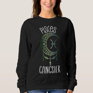 Zodiac Pisces Saker för Women Pisces Gangster Cele T Shirt