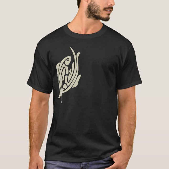 Zodiac Pisces T Shirt (Framsida)