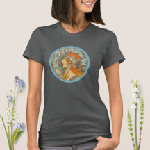 Zodiac Porträtt Alphonse Mucha
