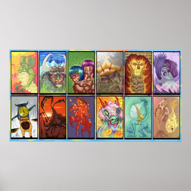 ZODIAC POSTER (Framsidan)