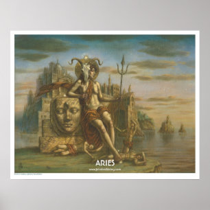 Zodiac Poster - Aries