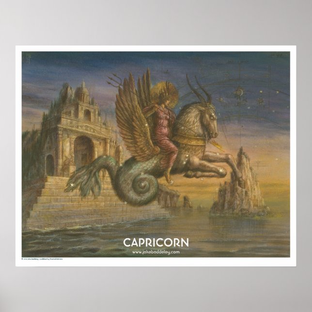 Zodiac Poster - Capricorn (Framsidan)