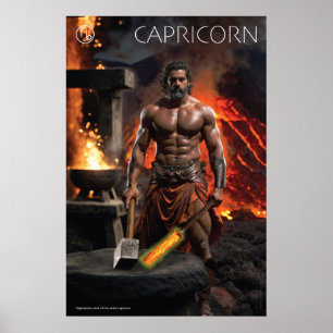 Zodiac Power: Capricorn Poster