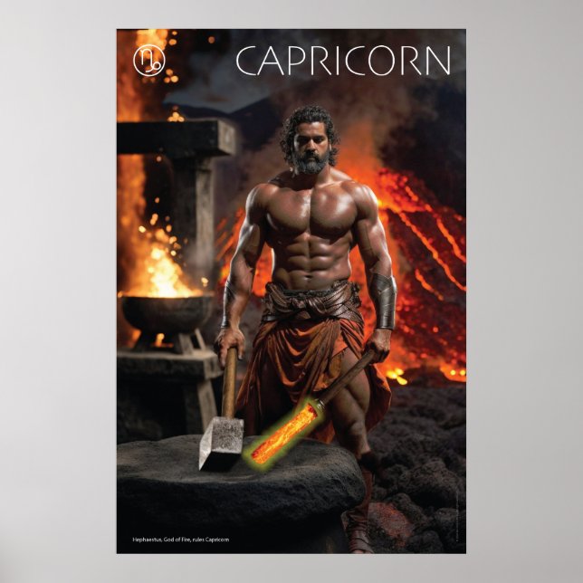 Zodiac Power: Capricorn Poster (Framsidan)
