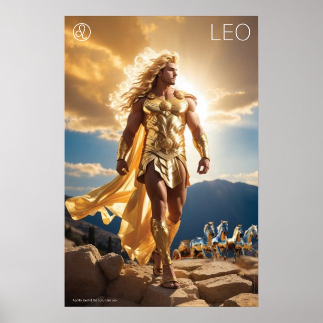 Zodiac Power: Leo Poster (Framsidan)