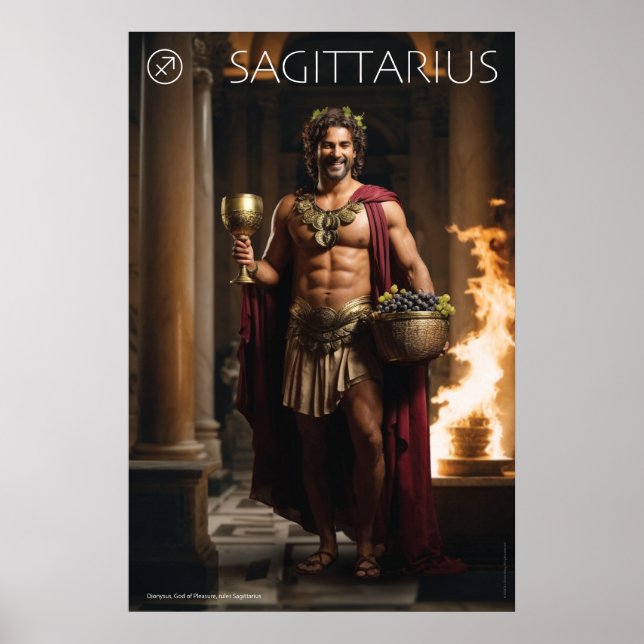 Zodiac Power: Sagittarius Poster (Framsidan)