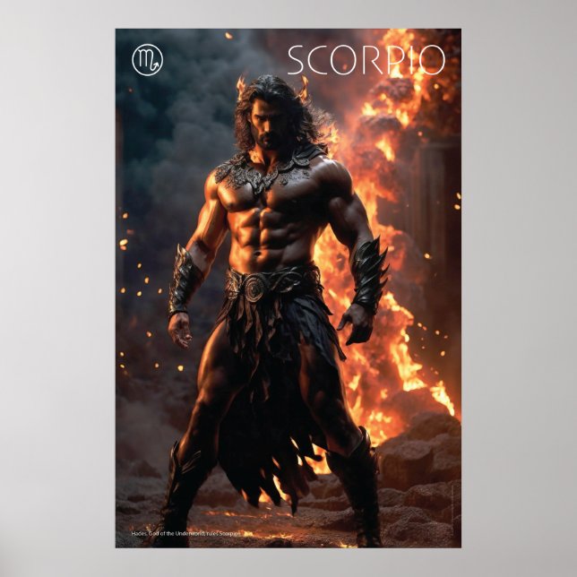 Zodiac Power: Scorpio Poster (Framsidan)