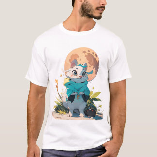 Zodiac Råtta Tecknad T-shirt
