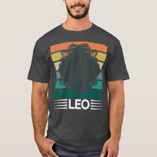 Zodiac Retro Leo 1 T Shirt