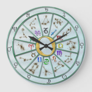zodiac rullar tar tid på+gåva stor klocka