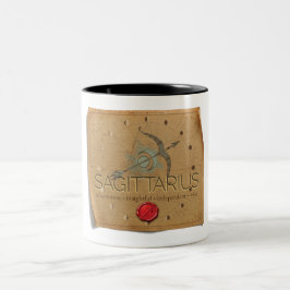 Zodiac - Sagittarius - Coffee Mug Två-Tonad Mugg