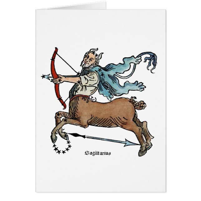ZODIAC: SAGITTARIUS OBS KORT (Framsidan)