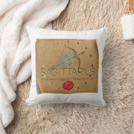 Zodiac - Sagittarius - Throw Pillow Kudde