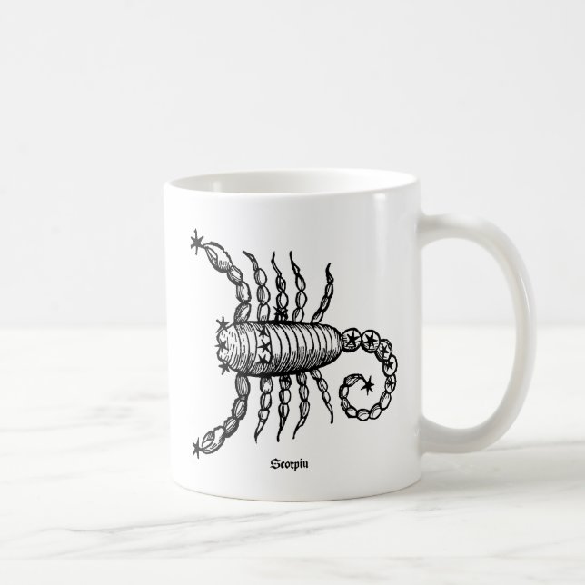 Zodiac: Scorpio 1482 Kaffemugg (Höger)