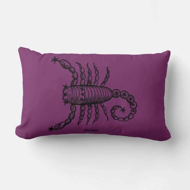 Zodiac: Scorpio 1482 Lumbarkudde (Framsida)