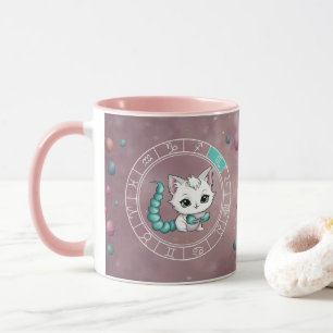 Zodiac Scorpio Cute Wheel Planet Astrology Mugg