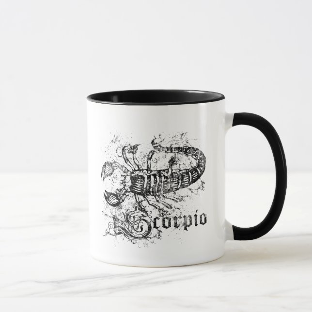 Zodiac Scorpio Mugg (Höger)
