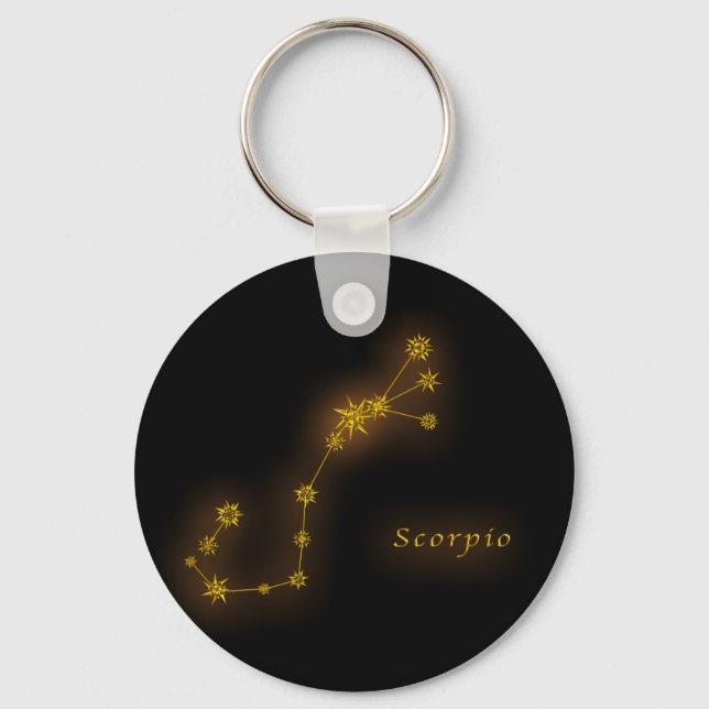 Zodiac - Scorpio Nyckelring (Framsida)