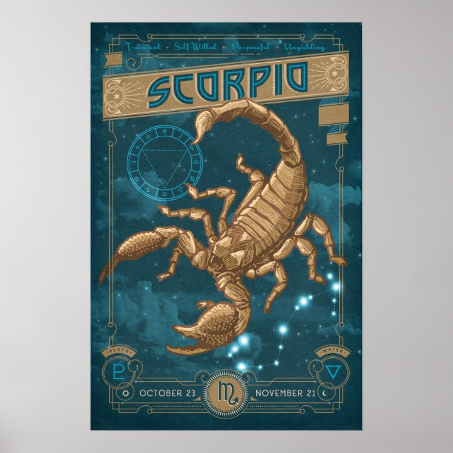 Zodiac: Scorpio Poster (Framsidan)