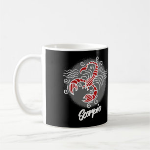 Zodiac Scorpio Symbol Coffee Mugg