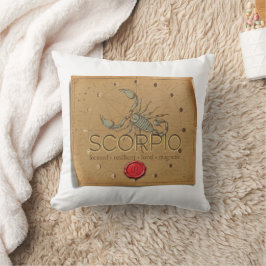 Zodiac - Scorpio - Throw Pillow Kudde