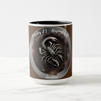 Zodiac Scorpius Scorpio Customize Personal Mugg