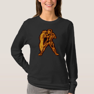 Zodiac Sign Aquarius Fire for Astrology T Shirt