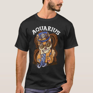 Zodiac Sign Aquarius T Shirt