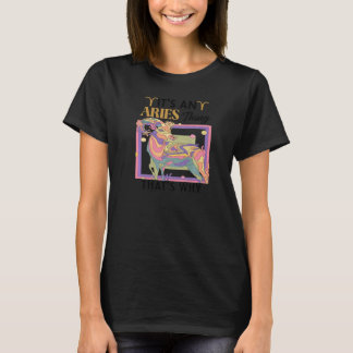 Zodiac Sign Aries Astrology Horoscope     1 T Shirt