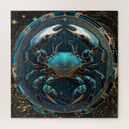 Zodiac Sign Cancer Puzzle, 20" x20" 676 pcs. Pussel