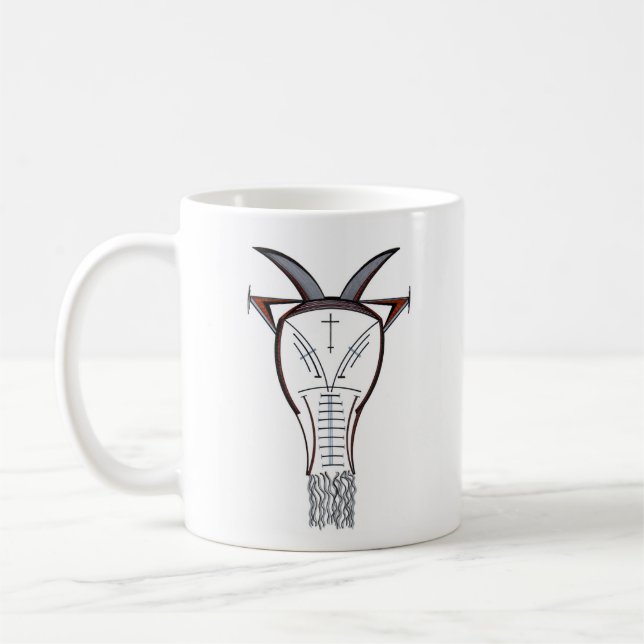 Zodiac Sign Capricorn Kaffemugg (Vänster)