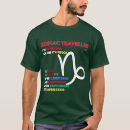 Zodiac sign - Capricorn T Shirt