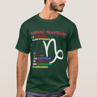Zodiac sign - Capricorn T Shirt