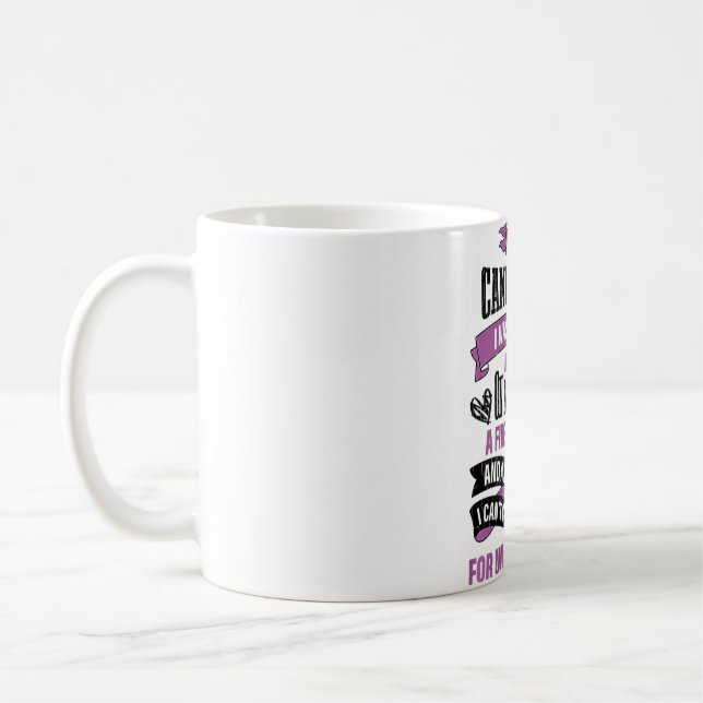 Zodiac Sign Funny Iu2019m A Cancer Girl Graphic Kaffemugg (Vänster)