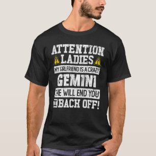 Zodiac Sign Gemini Girlkompis Graphic T Shirt