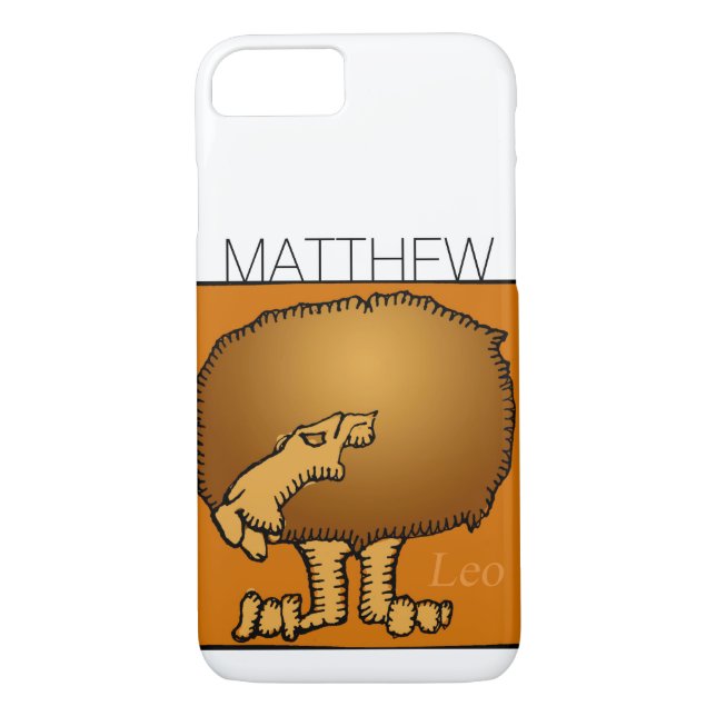 Zodiac Sign Leo personlig Birthday iPC (Baksida)