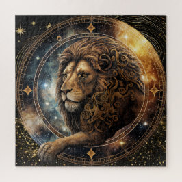 Zodiac Sign Leo Puzzle, 20" x20" 676 pcs. Pussel