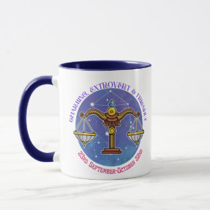 Zodiac Sign Libra Mugg
