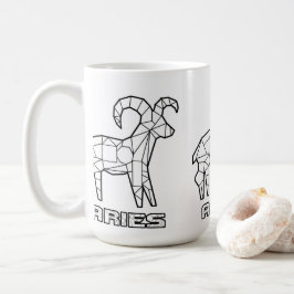 Zodiac Sign Mugg:Aries Kaffemugg