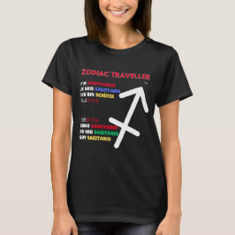Zodiac sign - Sagittarius T Shirt