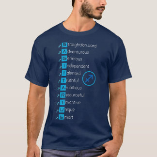 Zodiac Sign Sagittarius T Shirt